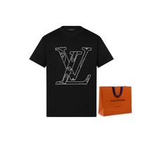 LOUIS VUITTON x NBA Marškinėliai Unisex Juodi 1A8X0U XXL black