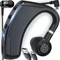 Ausinės Belaidė ausinė su mikrofonu, Bluetooth 5.0, triukšmo slopinimas, juoda