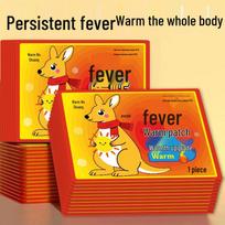 Kangaroo Self-Heating Body & Foot Warmer Heat Patch for Cold Protection orange