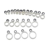 14Pcs/22Pcs O Rings Fishing Rod Wire Ceramic Rings Fishing Line Guide Different Size Rod Guide Rings Fishing Accessories