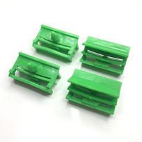 10pcs Auto Clips For BMW E60 E61 5 Series 51717066223 Trim Clip Fastener for Side Skirt Sill Moulding Clips Car Plastic Fastener green