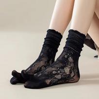 1Pairs Hollow Out Mesh Two-Toed Socks Lace Tabi Sox New Split Toe Socks  Summer