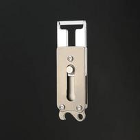Mini titano lydinio mažas obliavimo peilis butelių atidarytuvas nešiojamas raktų pakabukas pakabukas lauko kempingui daugiafunkcinis įrankis melionų skustukas 260mm white