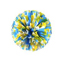 Cheerleadingo pomponas sporto renginiams, šokių pasirodymams, komandos dvasiai, mokyklos veiklai. Patvari rankena. Lengvas dizainas. One Size blue