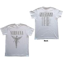 Nirvana Unisex T-Shirt In Utero Tour M gray