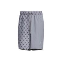 Adidas Neo Patterned Print Lace-Up Casual Sports Shorts Men Bottoms Light-Grey IB5847 L