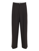 Weekday - Nate Regular Waist Baggy Straight Trousers - Klasikinės kelnės - Pilka