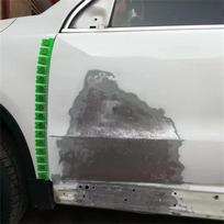 Automobilio lanksti magnetinė apsauginė juosta Dažyto paviršiaus lakštinio metalo krašto šlifavimo apsauginis dangtelis Remonto įrankiai gray