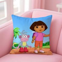 Anime D-Dora the ExplorerS Cushion Cover Comfortable Reversible Pillow Cover Ideal for Car Sofa Bedroom & Beyond 12x12Inch