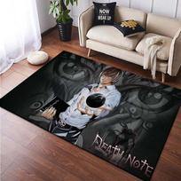 Japanese Anime Death Note Kira Floor Mats Square Carpets for Bedroom Living Room Home Decoration  Rugs Soft Velvet Mat  Area 40cm x 60cm