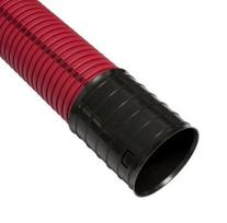 Gofruotas instaliacinis vamzdis Ecopipes HDPE D125, 6m