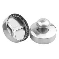 Sandwich Cutter And Sealer Stainless Steel Sandwich Pie Maker Mold Round Shapes For Kids Set Pastry Baking Bento Popular sidabras