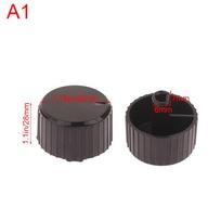 For Air Fryer Electric Oven Sterilizer Timer Knob Switch Plastic Replacement Control Button Knob Timer Knob D-axis Switch black