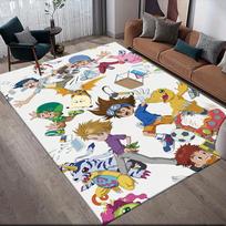 Digimon Classic Series Collection Area Rug, Digimon Fan Soft Carpet, Perfect Gift.chl 60x90cm