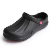 Chef shoes, non-slip and oil-resistant, solid color, bag head non-porous S M(36-37)