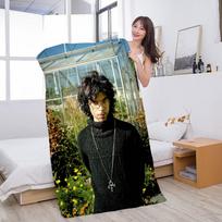 Prince Rogers Nelson Concert Rock Music Album Microfiber Beach Towel Absorbent Quick dry Soft Yoga Swimming Climbing Towel 70cm×140cm gray