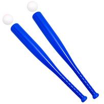 Plastic Baseball Set 2Pcs Colorful Baseball Bat With Ball Outdoor Fun Baseball Training Backyard Sport Games Gift Boys Girls Zyf yellow