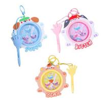 Kids Magnetic Bead Keychain Toy Fine Motor Skills Portable Toddlers Boys Girls Educational Mini Cartoon Animal Moving Bead Game Machine Random Style