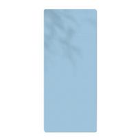 Foldable Yoga Mat Extra Thick TPE Exercise Mat Portable Travel Non-Slip Men Women Home Gym Workout Pilates Floor Pad mėlyna