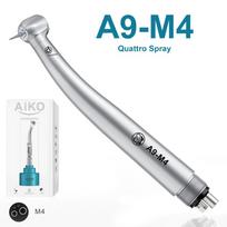 AiKO serijos dantų didelio greičio rankinis instrumentas be LED, oro turbina, standartinė galvutė, 2/4 skylės, odontologijos įrankiai