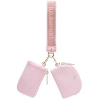 Lululemon Dvigubo maišelio dizaino kelioninė laikymo krepšys Unisex krepšiai Joyful-Pink LW9FVWS-035486 Joyful Pink/BLLP gray