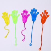 5-50 Pcs Funny Sticky Hands Toy Elastic Squishy Slap Palm Novelty Gift Party Game Birthday Educational Stress Relief
