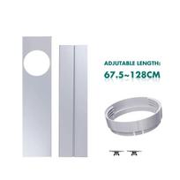 Portable Air Conditioner Window Seal Air Vent Exhaust Slide Plate Dia 15cm Window Adaptor Pipe Hose  Air Conditioner Accessories 2Pcs Plate Set