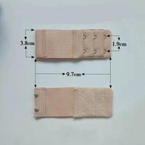 2 Hook Bra Extender For Women'S Elastic Bra Extension Strap Hook Clip Expander Adjustable Belt Buckle Intimates 1Pc 1PC