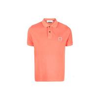Stone Island Logo Label Solid Color Short Sleeve Polo Shirt Men tops 761522S67-V0032 S