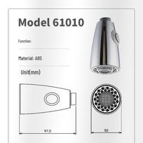 Pull-Out Kitchen Sink Faucet Aerator Spray Head