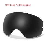 Outdoor Sports Snowboard SKI Goggles Anti-Fog UV Protection 400 Snowmobile Ski Mask Male Female Cycling Eyewear Replacement Lens Christmas black