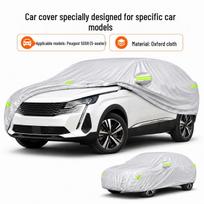 Peugeot 5008 automobilio uždangalas: Visasezoninis, Vandeniui atsparus, Šilumą izoliuojantis, Apsaugantis nuo saulės, Oksfordo audinys white