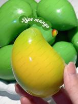 Mango Stress Ball Squishy Color-Changing Mango Squeeze Ball Asmr Sensory Adhd Anti Stress Relief Fidget Toys For Kids  Adults