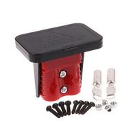 Compatible With 120A Anderson Plug Bracket For Caravan Connector Panel Mount raudona