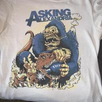 Asking Alexandria Band Tour Unisex T-Shirt All Size S-5XL Unisex T-Shirt L gray