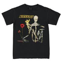 Naujas retas unisex marškinėlis su Nirvana Incesticide retro dizainu XXL gray