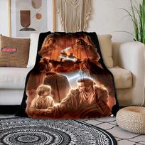 6 Size D Darth V Vaderr Blanket, Fine Workmanship, Soft and Comfortable Washable, Home Office Nap Blanket for Four Seasons Gift 75x90cm