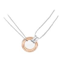 Calvin Klein Lucky Ring Pendant Necklace Women necklace Rose-Gold 35000631 Box,F,Steel & Rose Gold white