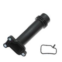 Tiksli aliuminio lydinio plastikinė variklio aušinimo vamzdžio adapteris Lengvas „pasidaryk pats“ montavimas 11127810707 skirtas BMW F10 F15 F20 E90 E92 E93 gray