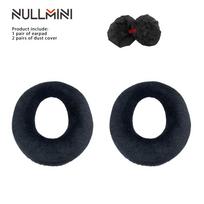 NullMini Replacement Earpads for Sennheiser HD515 HD518 HD555 HD595 HD558 HD569 HD598 HD598SE HD599 Headphones Upgrade Headband black