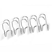 20Pcs Practical Stainless Steel Plant Clips Secure Arches Shelter Clamps No Tool Assembly for Home Gardens Farms Plant