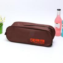 Sport Gym Training Shoes Bags Waterproof Shoes Storage 33X12Cm Shoes Bags Travel Size Brown