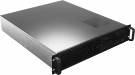 Lanberg Rackmount Server Chassis ATX 520/12 19"/2U | SC01-5202-12B | Black SC01-5202-12B | 5901969441710