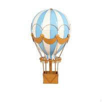 Air Balloon Ornament VintageStyle Decor AntiqueEvocative of for Wedding Blue mėlyna