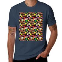 Casino Jackpot Lucky Slot Machine Fruit Slots Pattern Tshirt Creative Graphic Tee Shirt S black