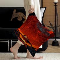Game D-Dungeons And D-Dragons Cushion Cover Inches Farmhouse Decor Home Throw Pillow Covers For Couch Decorations 16x16Inch brown