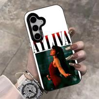 Ayliva mobiliojo telefono dėklas, skirtas Samsung S25 Ultra S23 S22 S21 S20 Ultra Plus S24 Fe A54 A55, spalvos Sidabrinis dangtelis Samsung A55