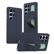 For Samsung Galaxy S25 S24 Ultra Case Smart Control Wristband Grip Stand TPU Cover with Intellgent Control Buttons for S25 Galaxy S24