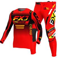 motokroso pavarų komplektas vaikams 4 5 6 7 8 9 10 11 12 13 metų Jaunimas vaikas Motociklas berniukas Mergaitė Jersey Pant Kits lenktyninis kostiumas Visureigis Enduro MX MTB XL-26 black