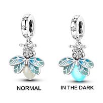 925 Silver Robot Charms Pendant sea turtle Moon Bead Fit Bracelet For Women DIY Fashion Jewelry Elegant Gift